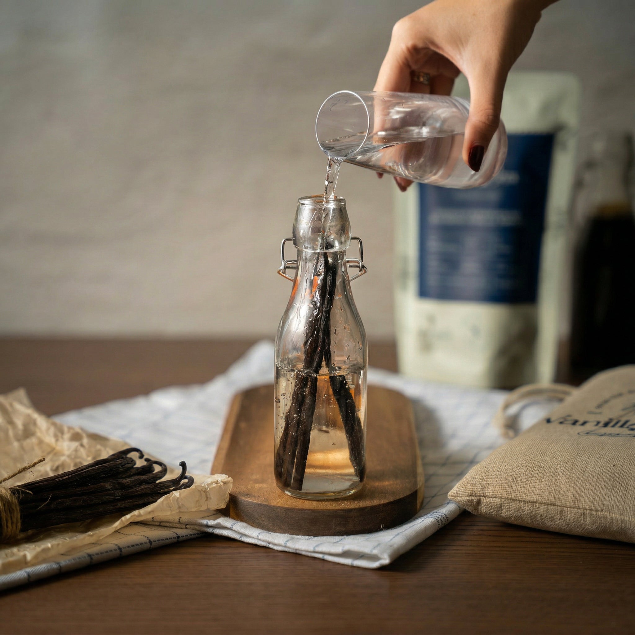 Homemade Vanilla Extract with Madagascar Vanilla Beans